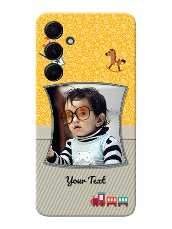 Custom Galaxy A55 5G Mobile Cases Online: Baby Picture Upload Design