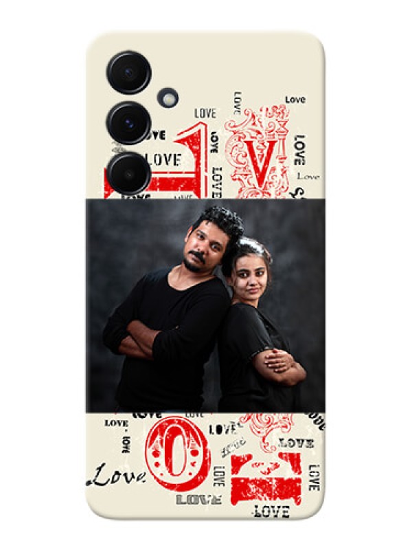 Custom Galaxy A55 5G mobile cases online: Trendy Love Design Case