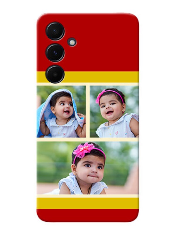 Custom Galaxy A55 5G mobile phone cases: Multiple Pic Upload Design