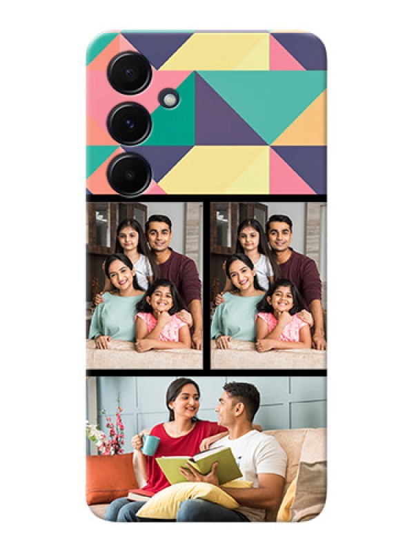 Custom Galaxy A55 5G personalised phone covers: Bulk Pic Upload Design