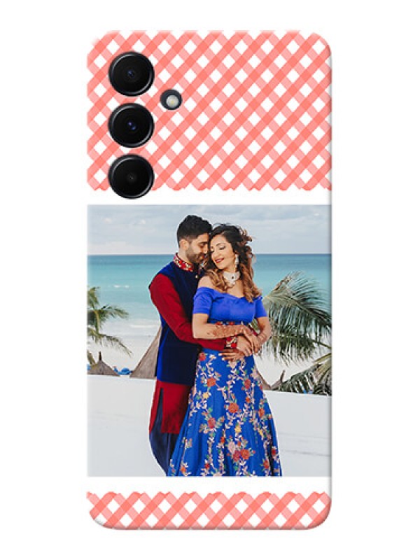 Custom Galaxy A55 5G custom mobile cases: Pink Pattern Design