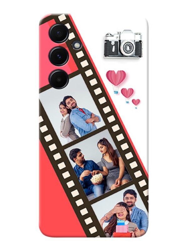 Custom Galaxy A55 5G custom phone covers: 3 Image Holder with Film Reel