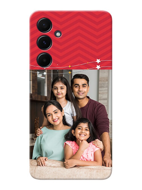 Custom Galaxy A55 5G customized phone cases: Happy Family Design