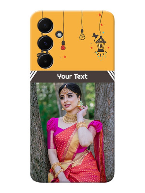 Custom Galaxy A55 5G custom back covers with Family Picture and Icons