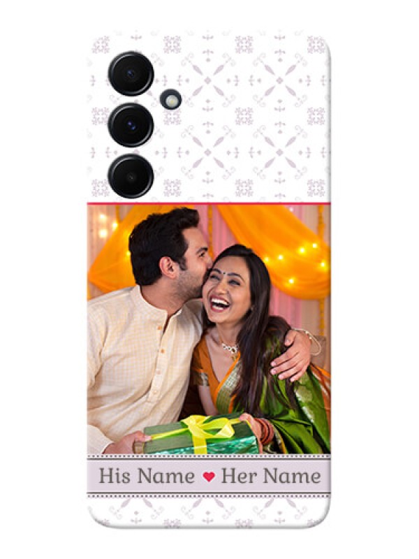 Custom Galaxy A55 5G Phone Cases with Photo and Ethnic Design