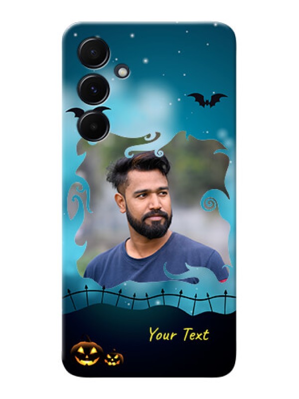 Custom Galaxy A55 5G Personalised Phone Cases: Halloween frame design