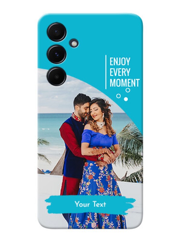 Custom Galaxy A55 5G Personalized Phone Covers: Happy Moment Design