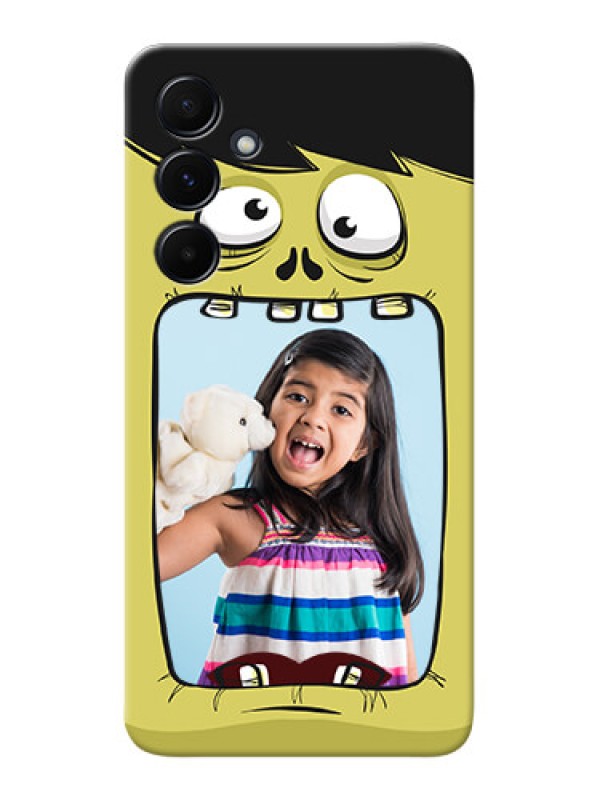 Custom Galaxy A55 5G Mobile Covers: Cartoon monster back case Design
