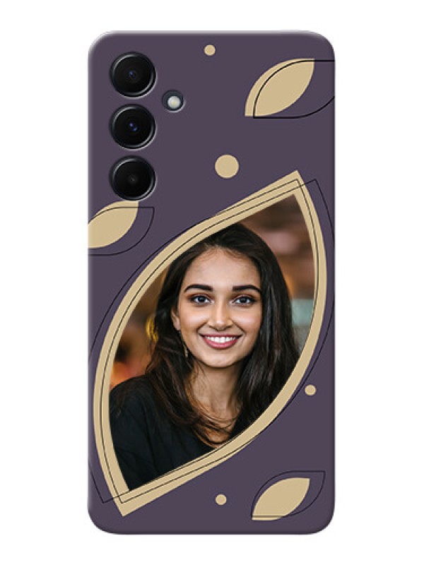 Custom Galaxy A55 5G Custom Mobile Case with Falling Leaf Design