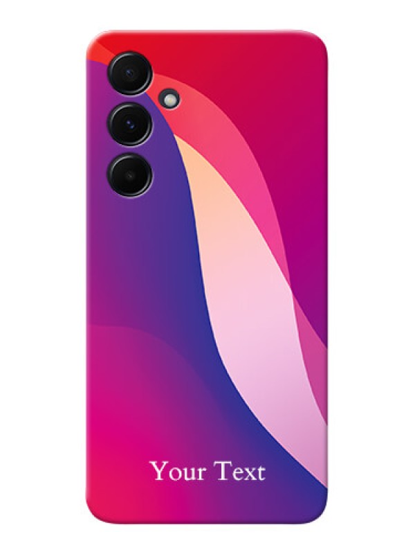 Custom Galaxy A55 5G Personalized Phone Case with Digital abstract Overlap Design