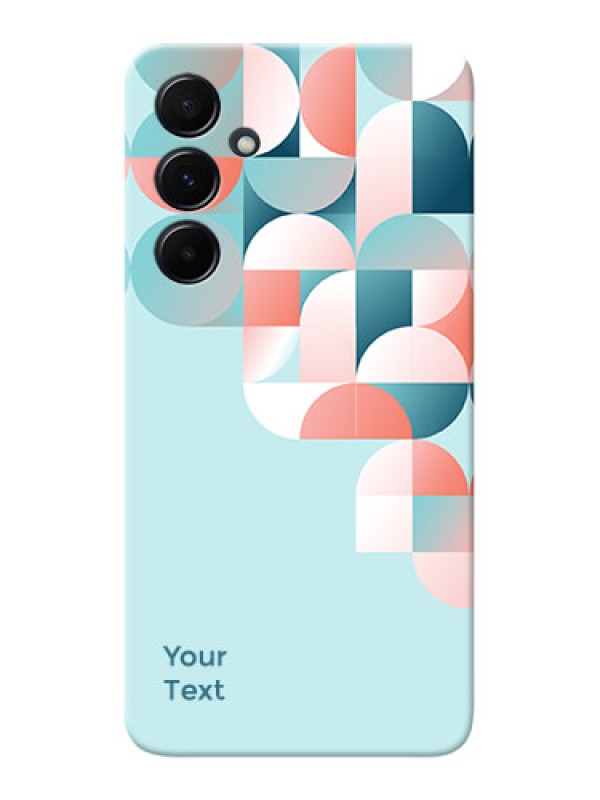 Custom Galaxy A55 5G Custom Phone Case with Stylish Semiwithcircle Pattern Design