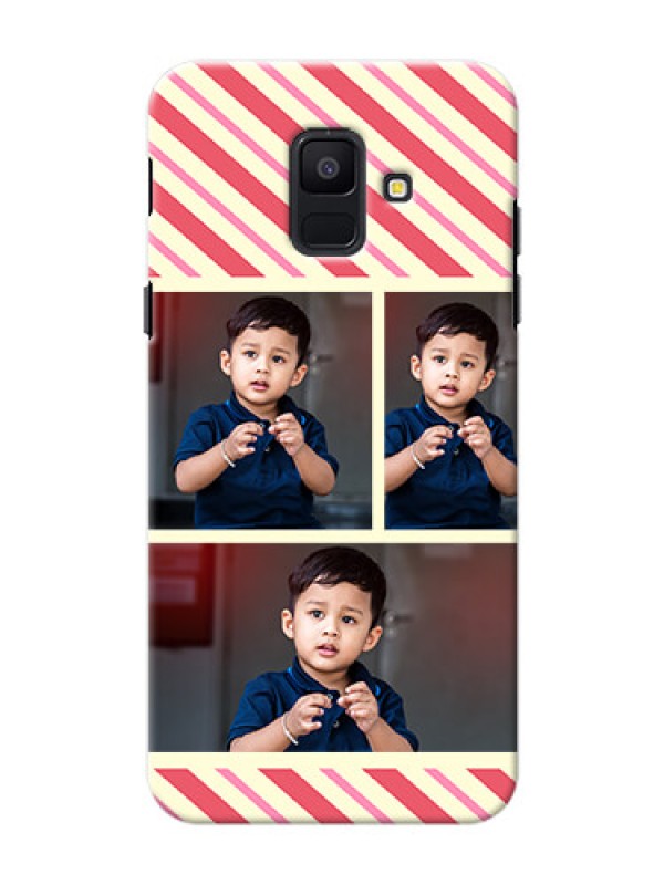 Custom Samsung Galaxy A6 2018 Multiple Picture Upload Mobile Case Design