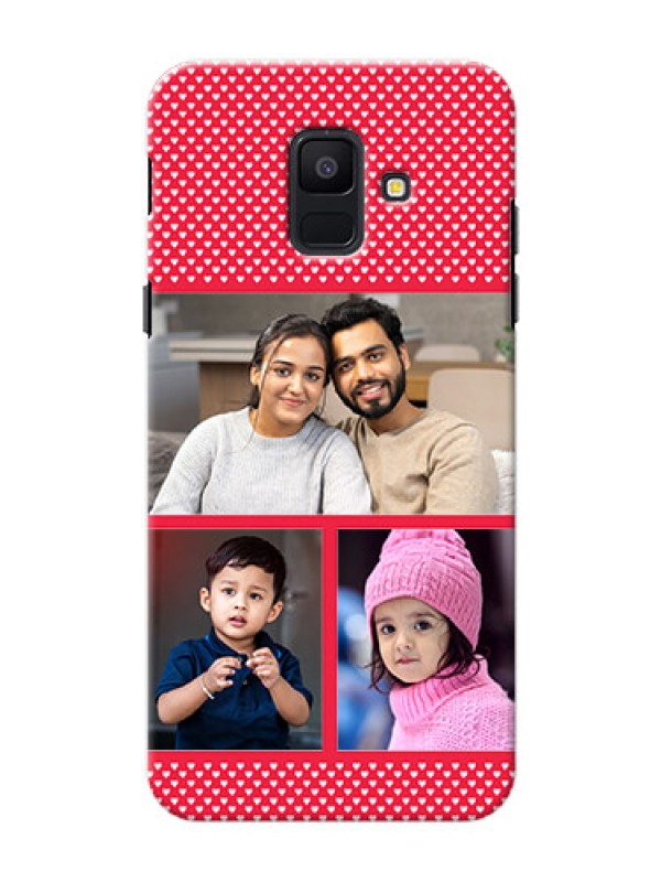 Custom Samsung Galaxy A6 2018 Bulk Photos Upload Mobile Cover  Design