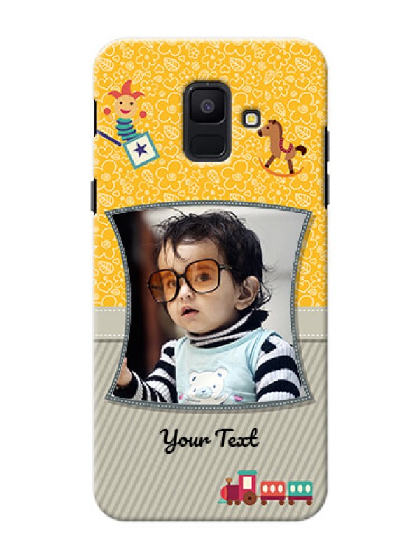 Custom Samsung Galaxy A6 2018 Baby Picture Upload Mobile Cover Design