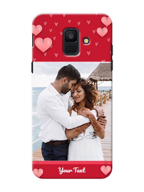 Custom Samsung Galaxy A6 2018 valentines day couple Design