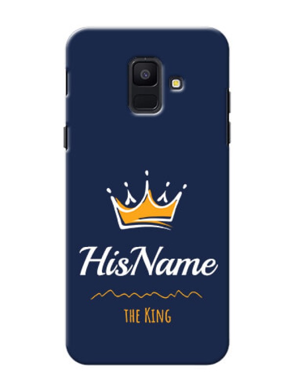 Custom Galaxy A6 2018 King Phone Case with Name