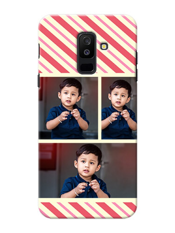 Custom Samsung Galaxy A6 Plus 2018 Multiple Picture Upload Mobile Case Design