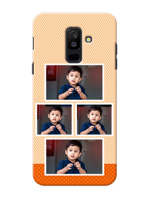 Custom Samsung Galaxy A6 Plus 2018 Bulk Photos Upload Mobile Case  Design
