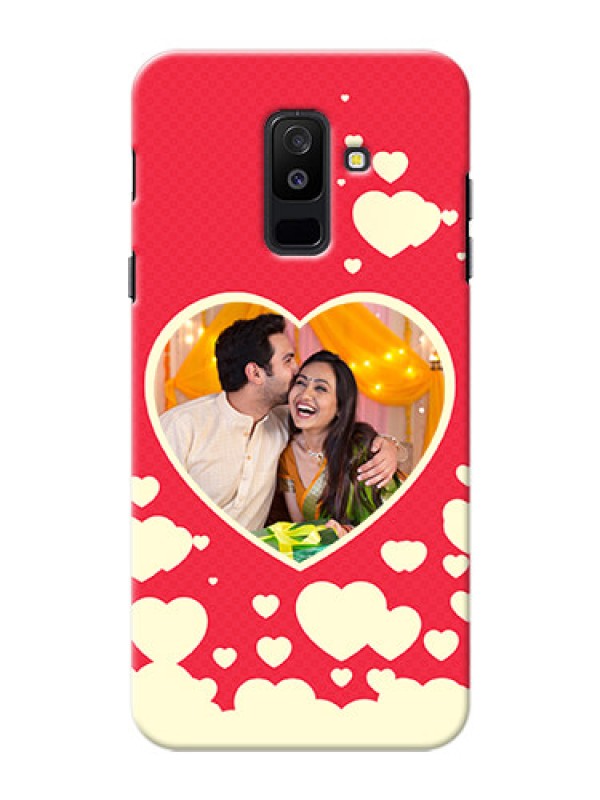 Custom Samsung Galaxy A6 Plus 2018 Love Symbols Mobile Case Design