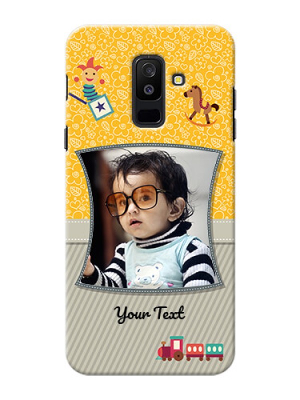 Custom Samsung Galaxy A6 Plus 2018 Baby Picture Upload Mobile Cover Design