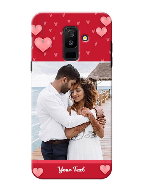 Custom Samsung Galaxy A6 Plus 2018 valentines day couple Design