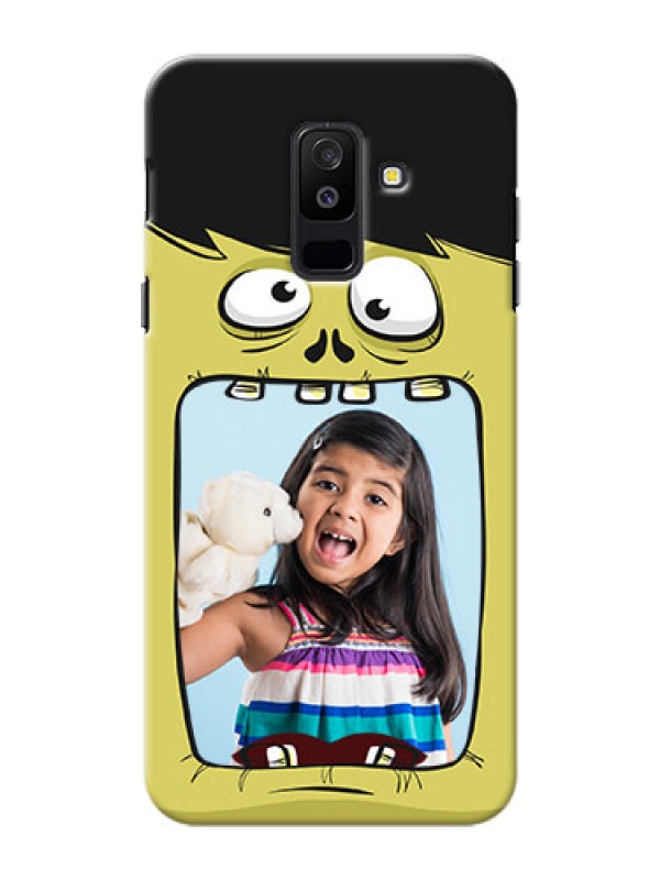 Custom Samsung Galaxy A6 Plus 2018 cartoon monster backcase Design