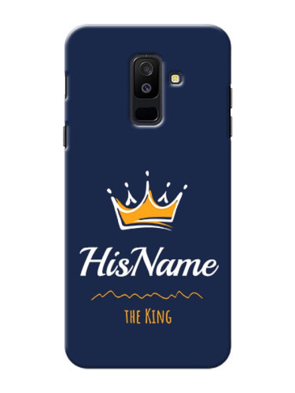 Custom Galaxy A6 Plus 2018 King Phone Case with Name