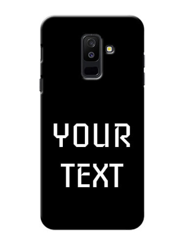 Custom Galaxy A6 Plus 2018 Your Name on Phone Case
