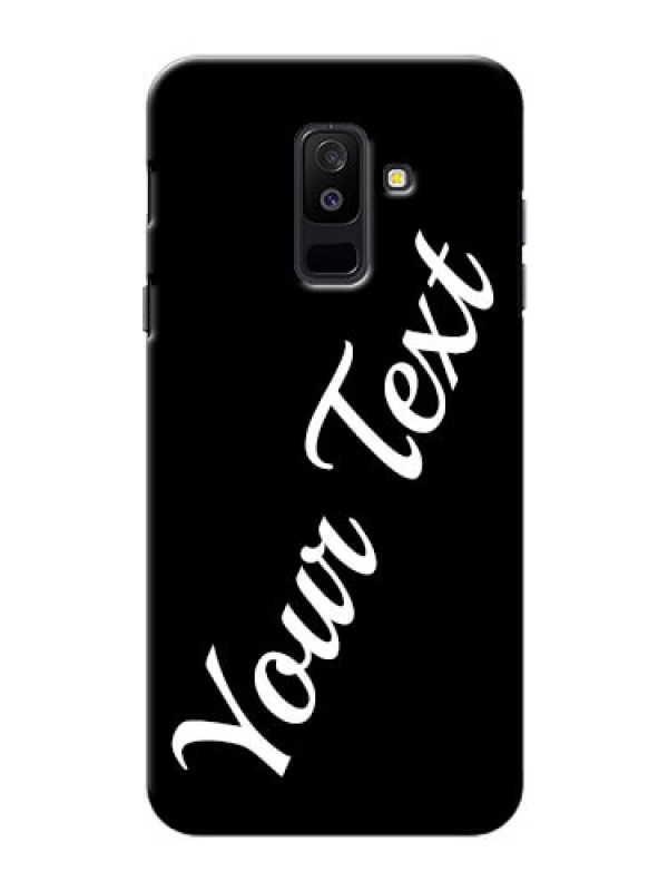 Custom Galaxy A6 Plus 2018 Custom Mobile Cover with Your Name