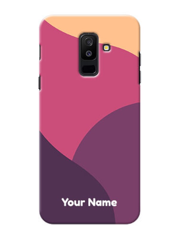 Custom Galaxy A6 Plus 2018 Custom Phone Covers: Mixed Multi-colour abstract art Design