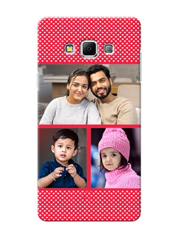 Custom Samsung Galaxy A7 (2015) Bulk Photos Upload Mobile Cover  Design