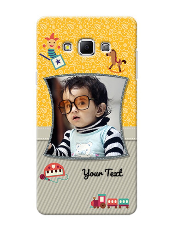 Custom Samsung Galaxy A7 (2015) Baby Picture Upload Mobile Cover Design