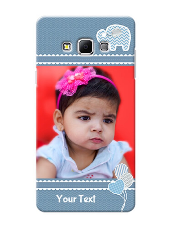 Custom Samsung Galaxy A7 (2015) kids design icons with  simple pattern Design