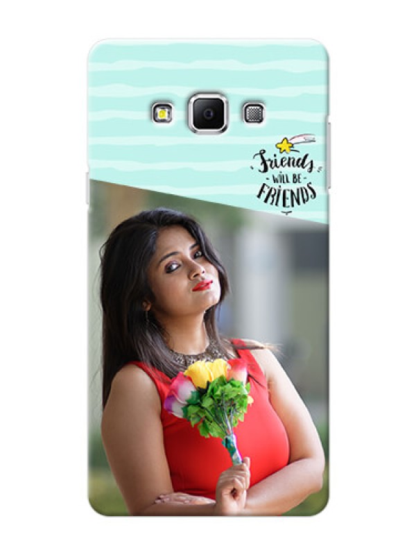 Custom Samsung Galaxy A7 (2015) 2 image holder with friends icon Design