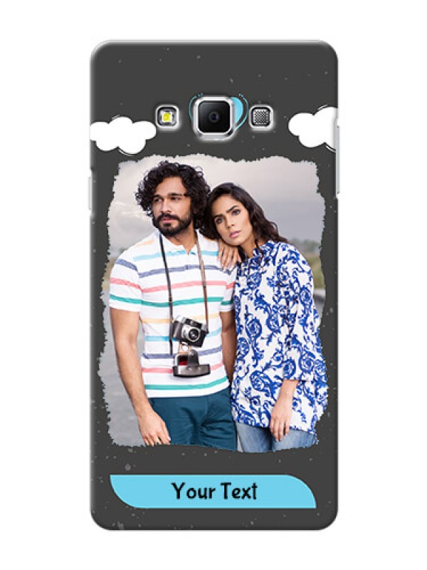 Custom Samsung Galaxy A7 (2015) splashes backdrop with love doodles Design