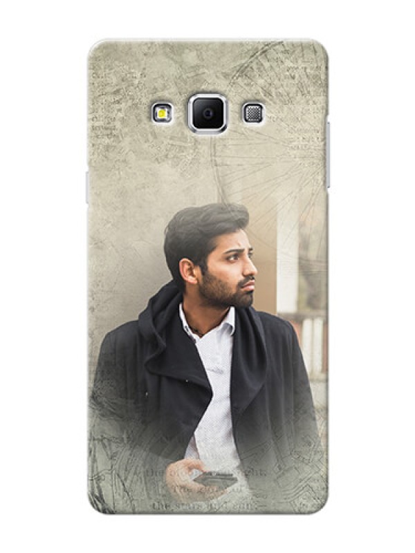 Custom Samsung Galaxy A7 (2015) vintage backdrop Design