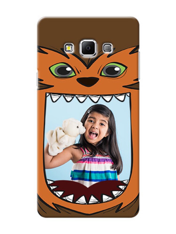 Custom Samsung Galaxy A7 (2015) owl monster backcase Design