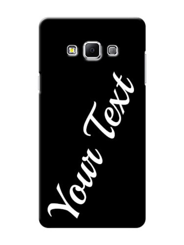 Custom Galaxy A7 (2015) Custom Mobile Cover with Your Name