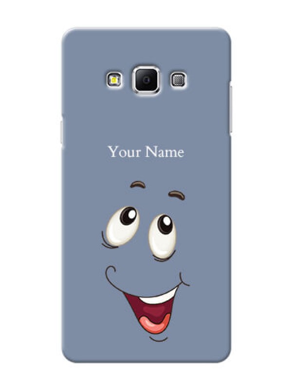 Custom Galaxy A7 (2015) Phone Back Covers: Laughing Cartoon Face Design