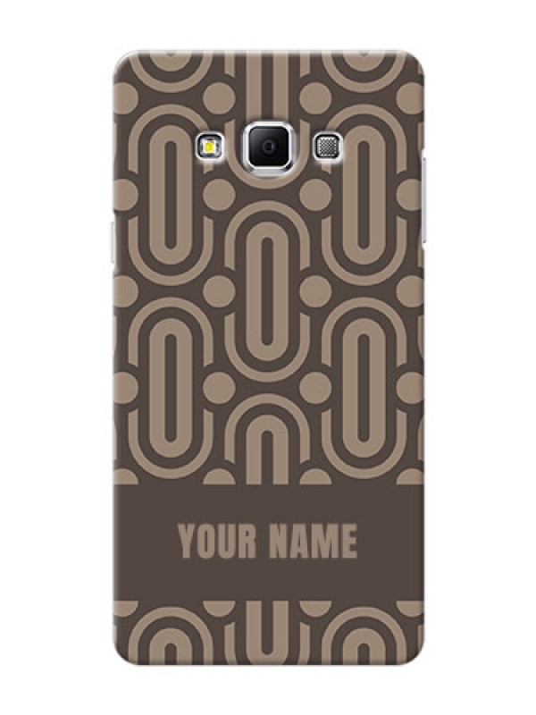 Custom Galaxy A7 (2015) Custom Phone Covers: Captivating Zero Pattern Design