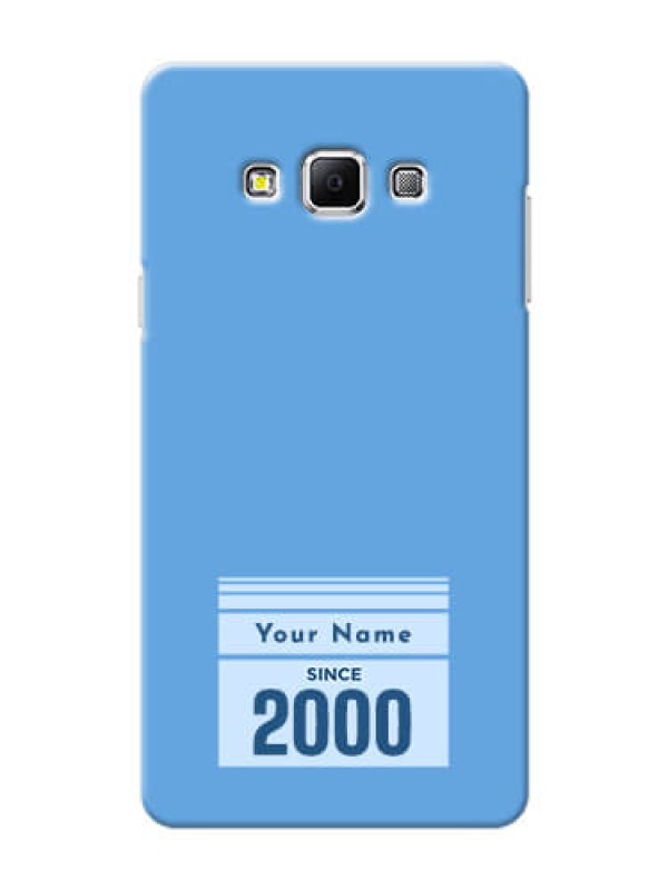 Custom Galaxy A7 (2015) Mobile Back Covers: Custom Year of birth Design