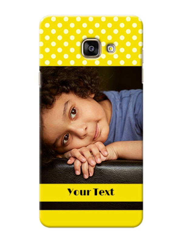 Custom Samsung Galaxy A7 (2016) Bright Yellow Mobile Case Design