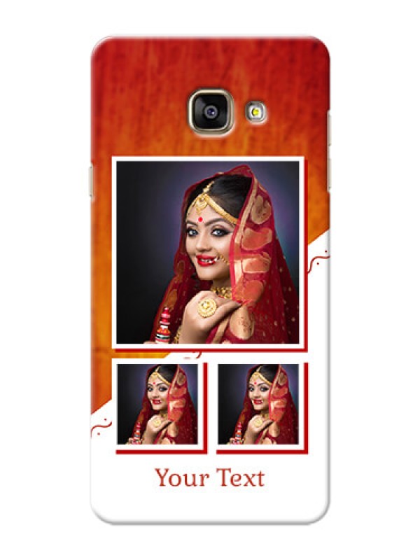 Custom Samsung Galaxy A7 (2016) Wedding Memories Mobile Cover Design