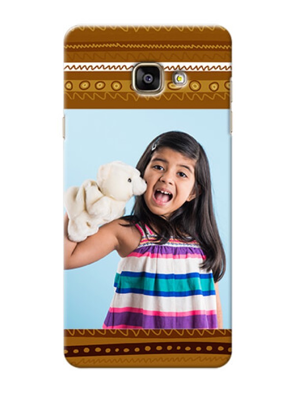 Custom Samsung Galaxy A7 (2016) Friends Picture Upload Mobile Cover Design