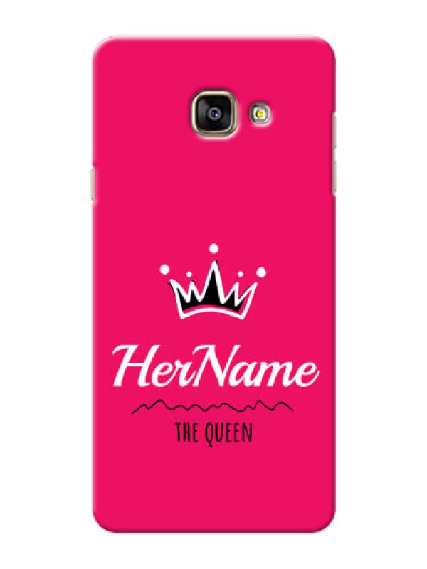 Custom Galaxy A7 (2016) Queen Phone Case with Name