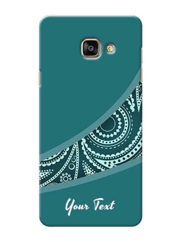 Custom Galaxy A7 (2016) Custom Phone Covers: semi visible floral Design