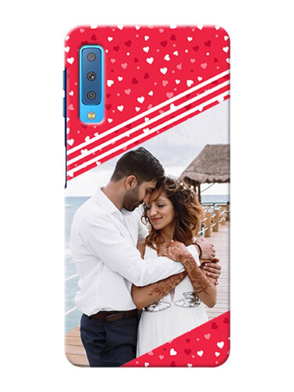 Custom Samsung Galaxy A7 (2018) Custom Mobile Covers:  Valentines Gift Design