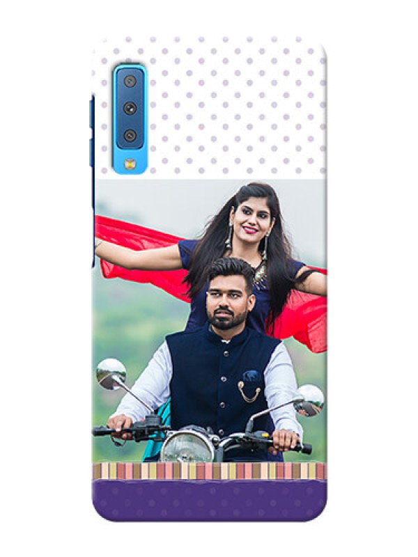 Custom Samsung Galaxy A7 (2018) custom mobile phone cases: Cute Family Design