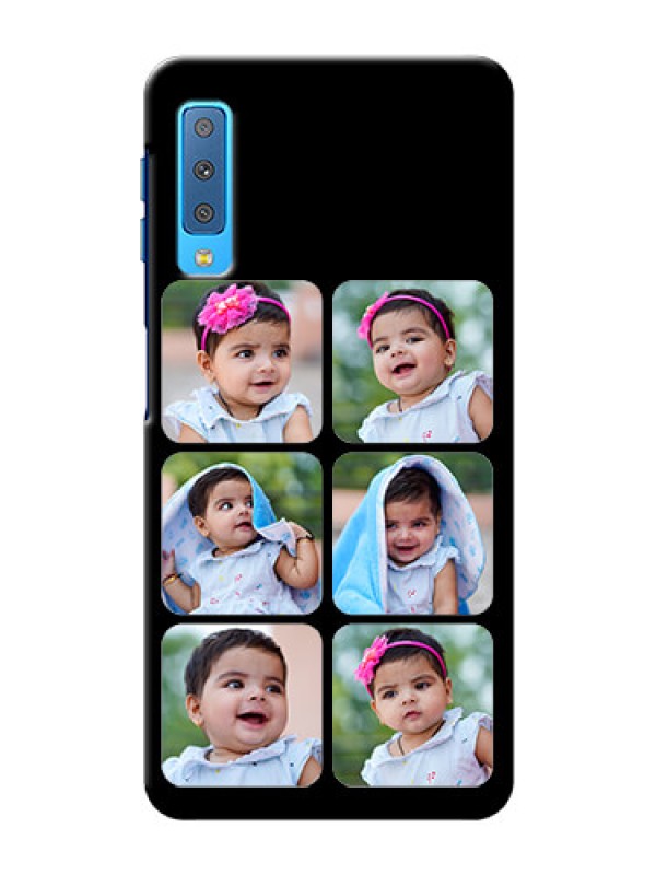 Custom Samsung Galaxy A7 (2018) mobile phone cases: Multiple Pictures Design