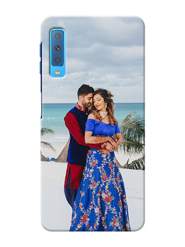 Custom Samsung Galaxy A7 (2018) Custom Mobile Cover: Upload Full Picture Design